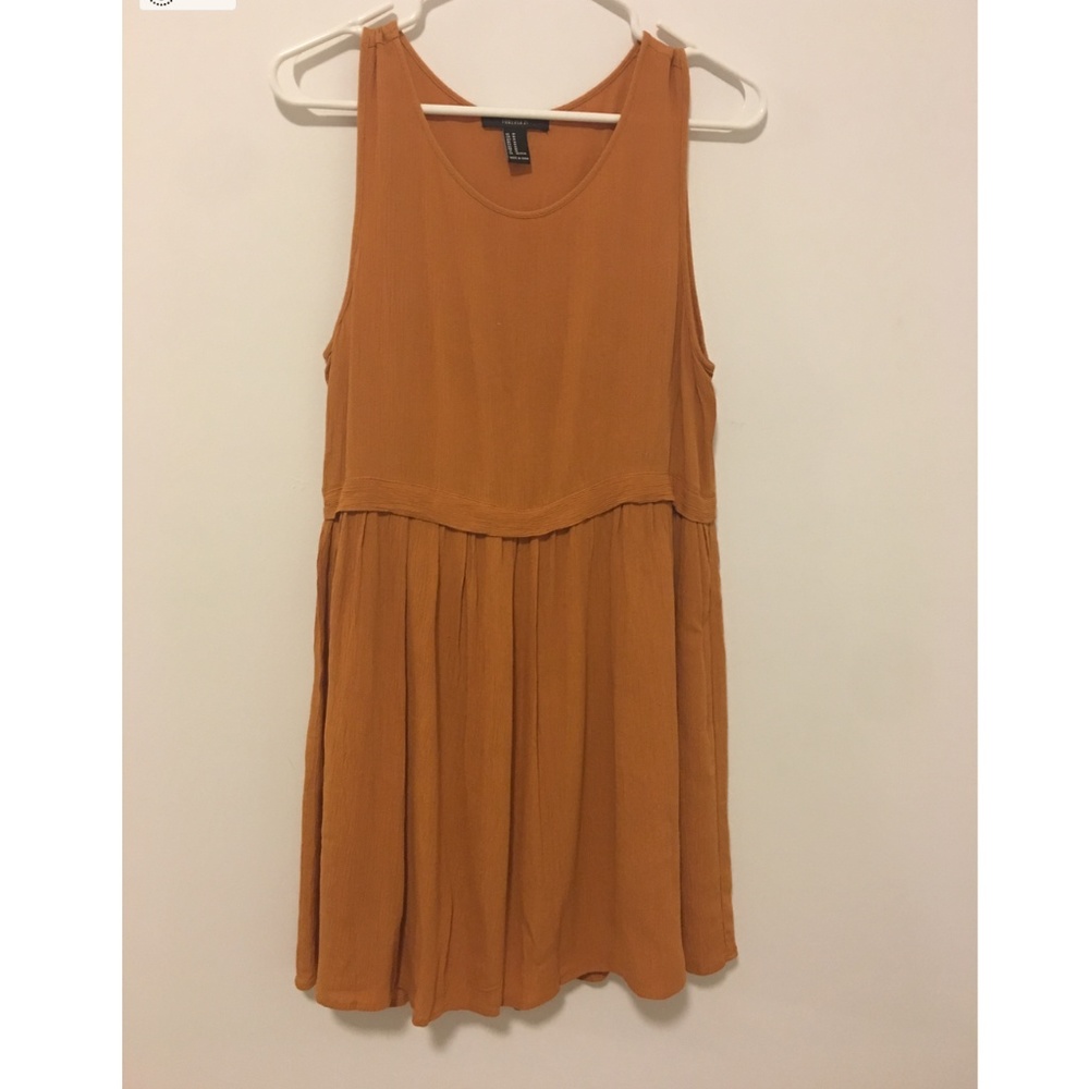 Forever 21 Orange Dress Size Medium